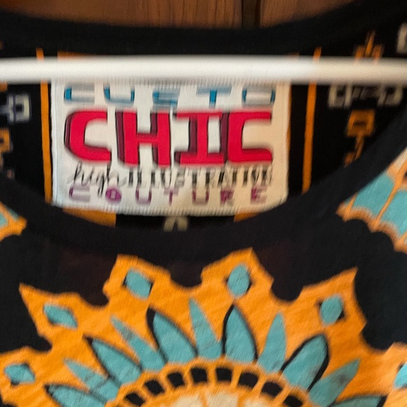 Custo Chic Barcelona long sleeve T-shirt boho - Picture 3 of 5